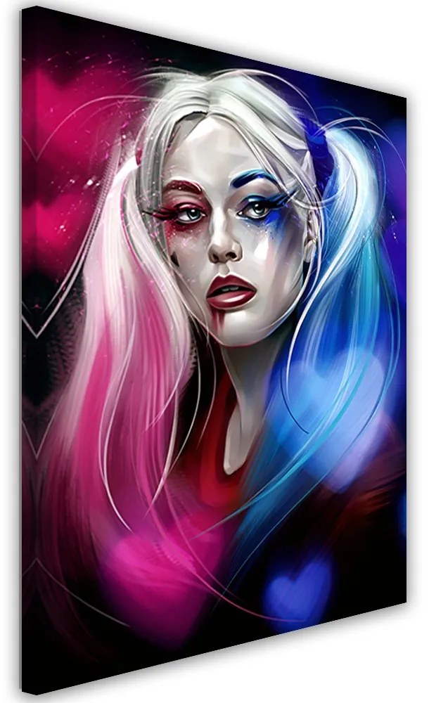 Gario Vászonkép Harley Quinn portréja - Dmitry Belov Méret: 70 x 100 cm