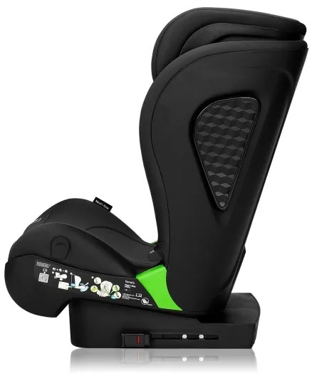 Lionelo - NEAL i-Size autós gyerekülés 100-150 cm fekete karbon