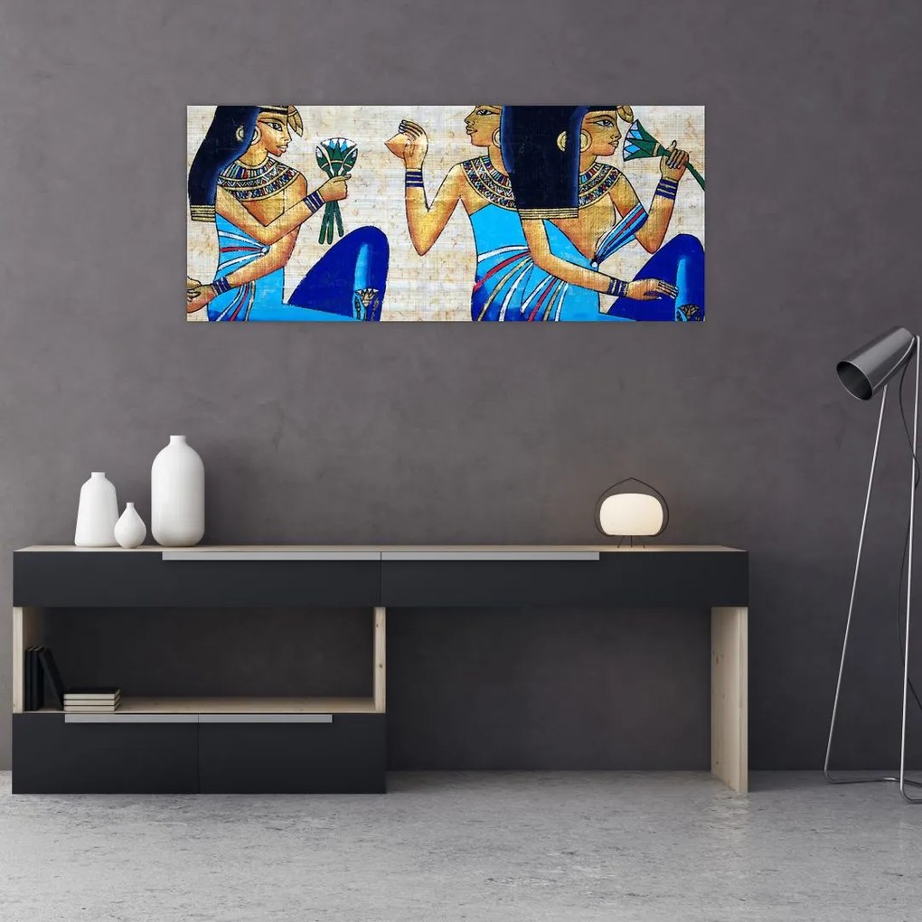 Kép - egyiptomi festmények (120x50 cm)