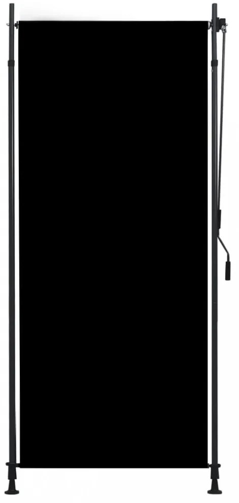 antracitszürke kültéri roló 100 x 270 cm