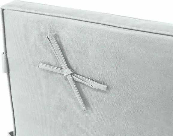 DIVERO Párna nyugágyhoz 2db FLORENTINE világosszürke