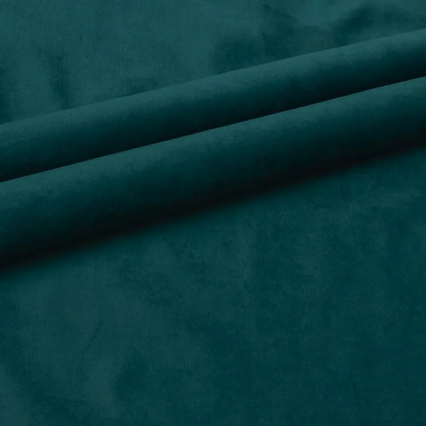 VENORIA U alakú kihúzható ülőgarnitúra, 285x146 cm, petrolkék + 2 párna INGYEN