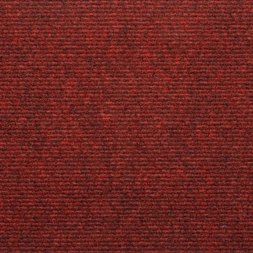 15 db piros öntapadó lépcsőszőnyeg 65x24,5x3,5 cm