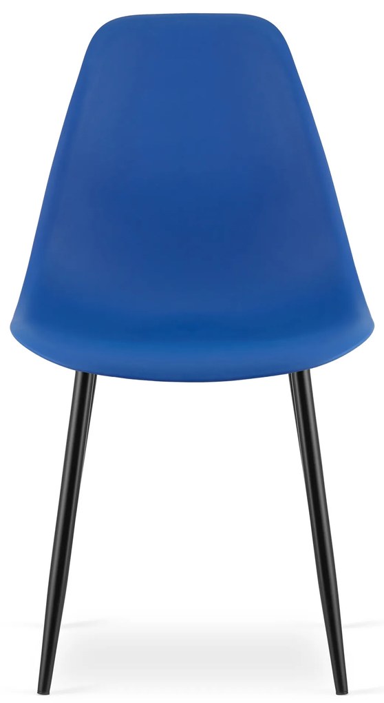 AKCIÓ Kék OSAKA szék fekete lábakkal II. osztály