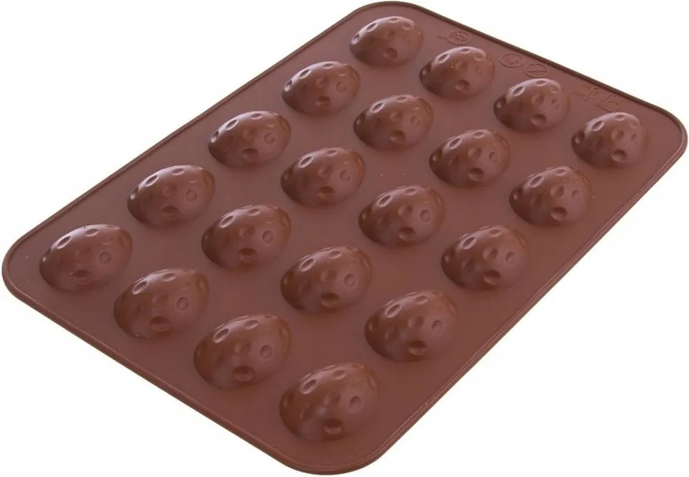 Szilikon forma mogyoró dió keksz forma omlós kekszekhez