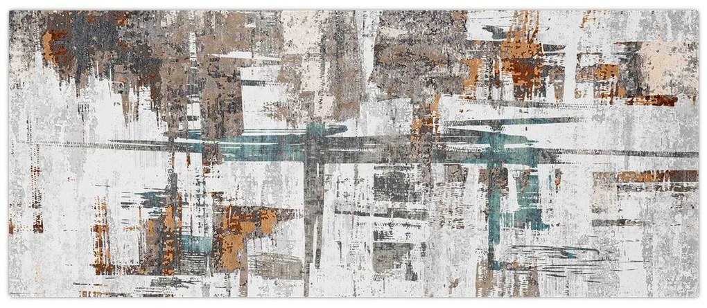 Kép - Absztrakt vonások (120x50 cm)