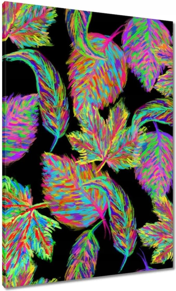 Vászonkép 70x100 Színes levelek Levelek