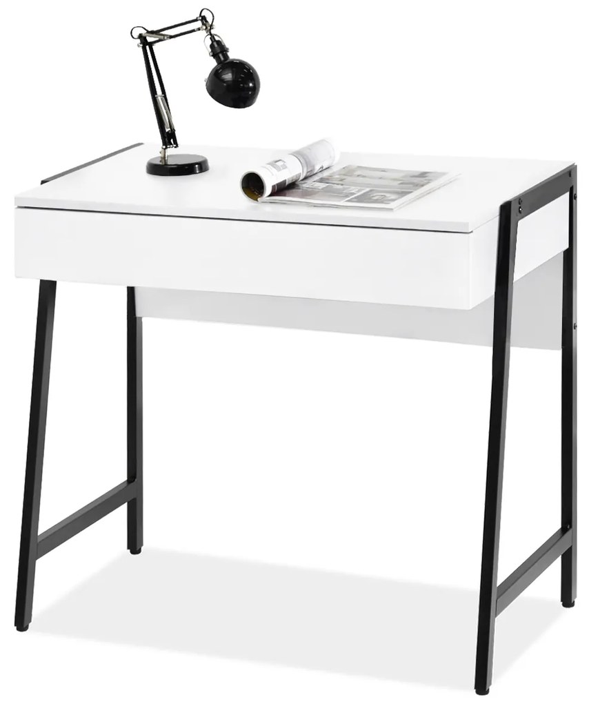 PC asztal Norway (fehér + fekete). 1109800