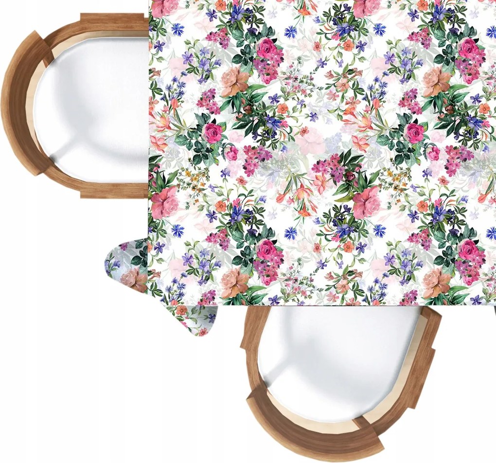 Abrosz Foltálló 140X240 Búzavirág Csokor Minták