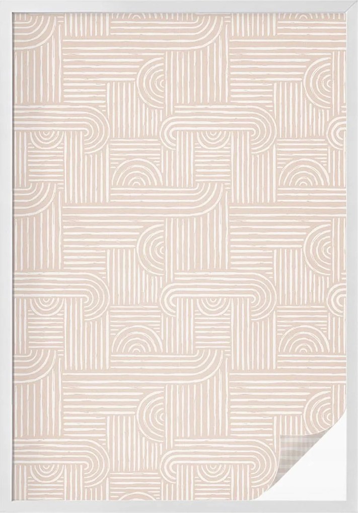 Öntapadós ablakfólia adatvédelem Geometrikus minta 100x146