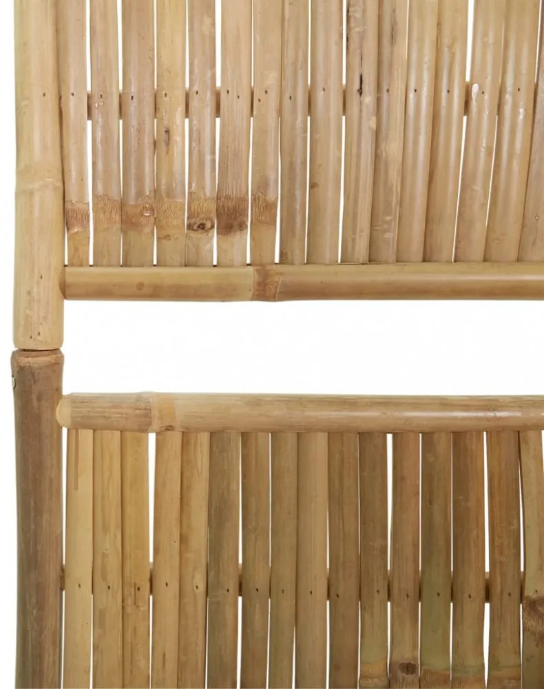 5 paneles bambusz paraván 200 x 180 cm