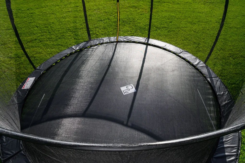 G21 SpaceJump trambulin védőhalóval, 430 cm, ajándék létrával