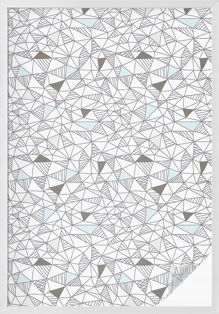 Ablaküveg fólia Adatvédelem Absztrakt formák 100x146 cm