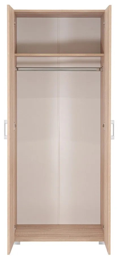 Family ruhásszekrény 74x182 cm sonoma tölgy