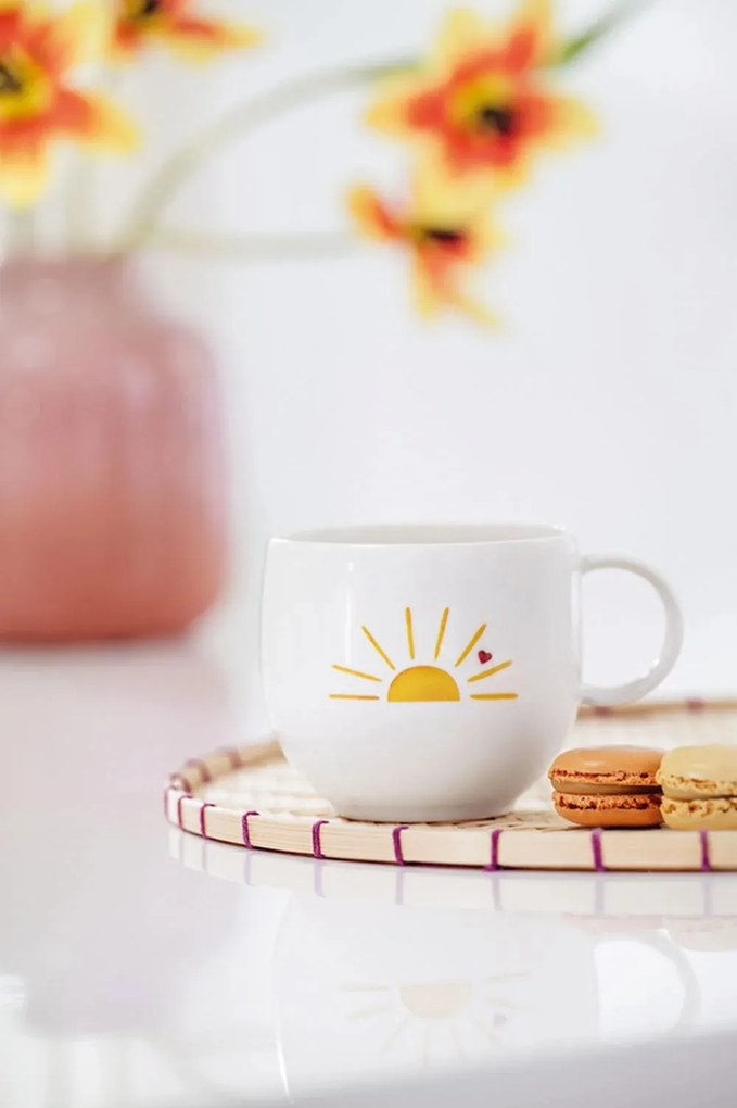 Villeroy & Boch reggeliző tányér Szeretettel, Hello Sunshine
