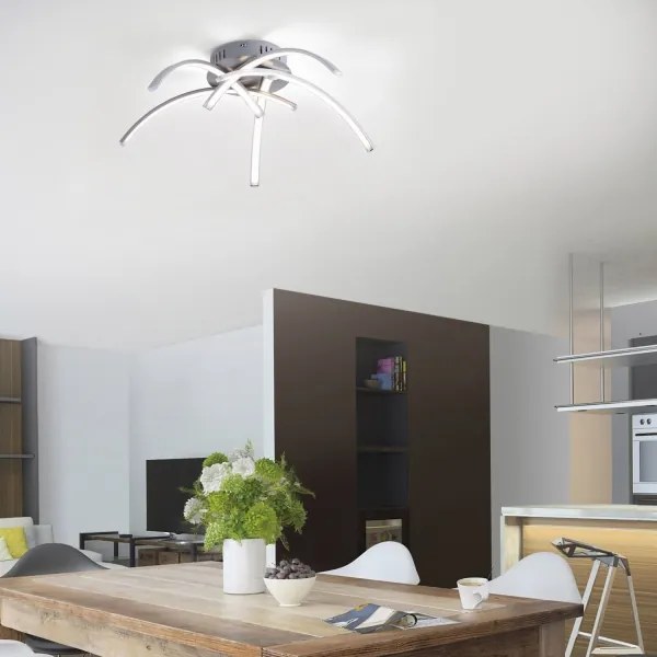 Leuchten Direkt 15340-55 - LED Felületre szerelhető csillár VALERIE 5xLED/3,7W/230V