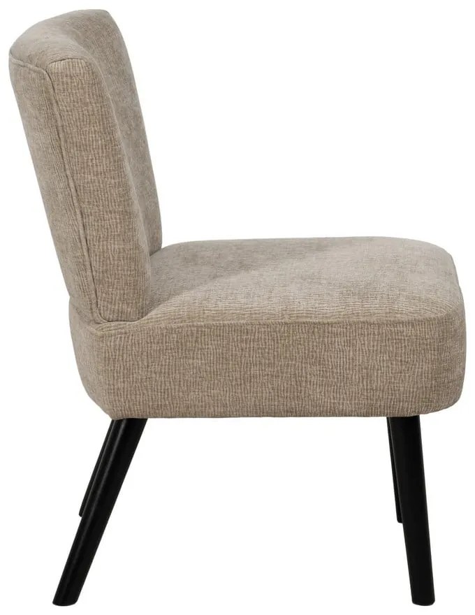 Bézs zsenília fotel – Ixia