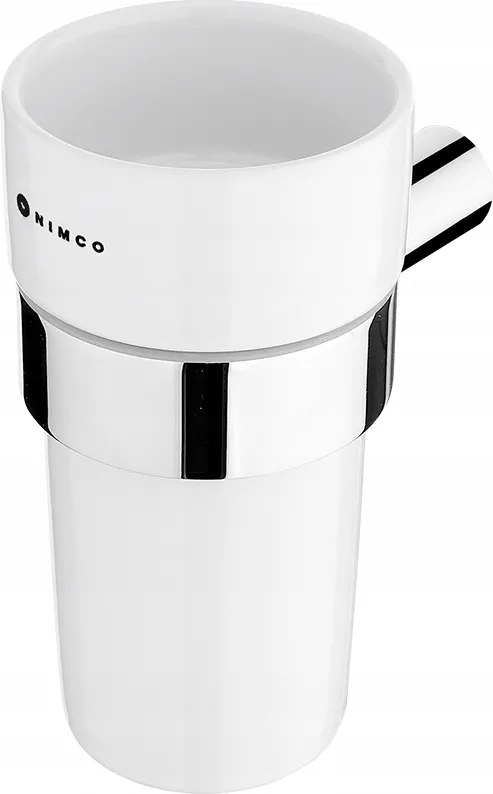 Nimco Bormo fogkefetartó, kerámia pohárral Br 11058KN-26