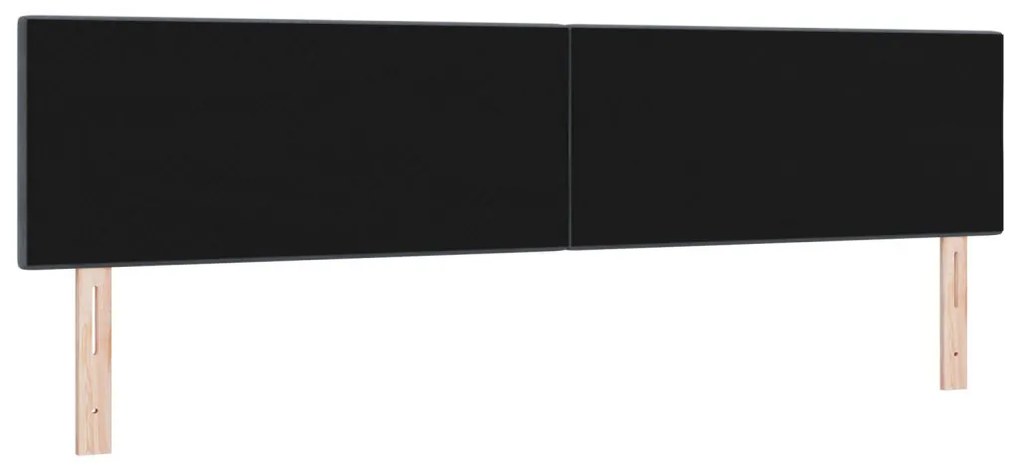 Fejtámla Gombos, Sötétszürke, 200 cm, Bársony