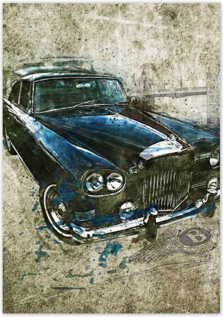 Poszterek 70x100 Angol oldtimer