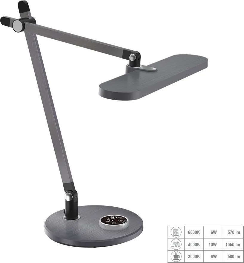 Prezent ZIPP 31216 Asztali lámpa 1x12W/LED 490lm IP20