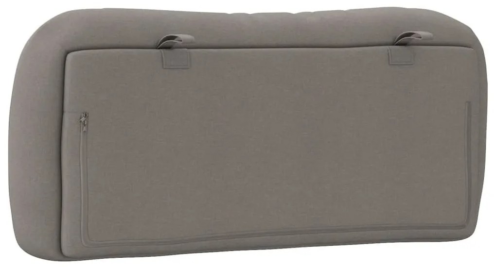 tópszínű szövet fejtámla párna 90 cm