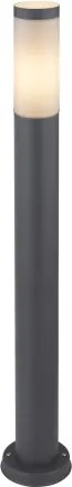 Globo 31588A Kültéri állólámpa antracit, rozsamentes acél, műanyag fehér búrával. IP44, ø: 127, H:800, exkl. 1xE27 23W 230V