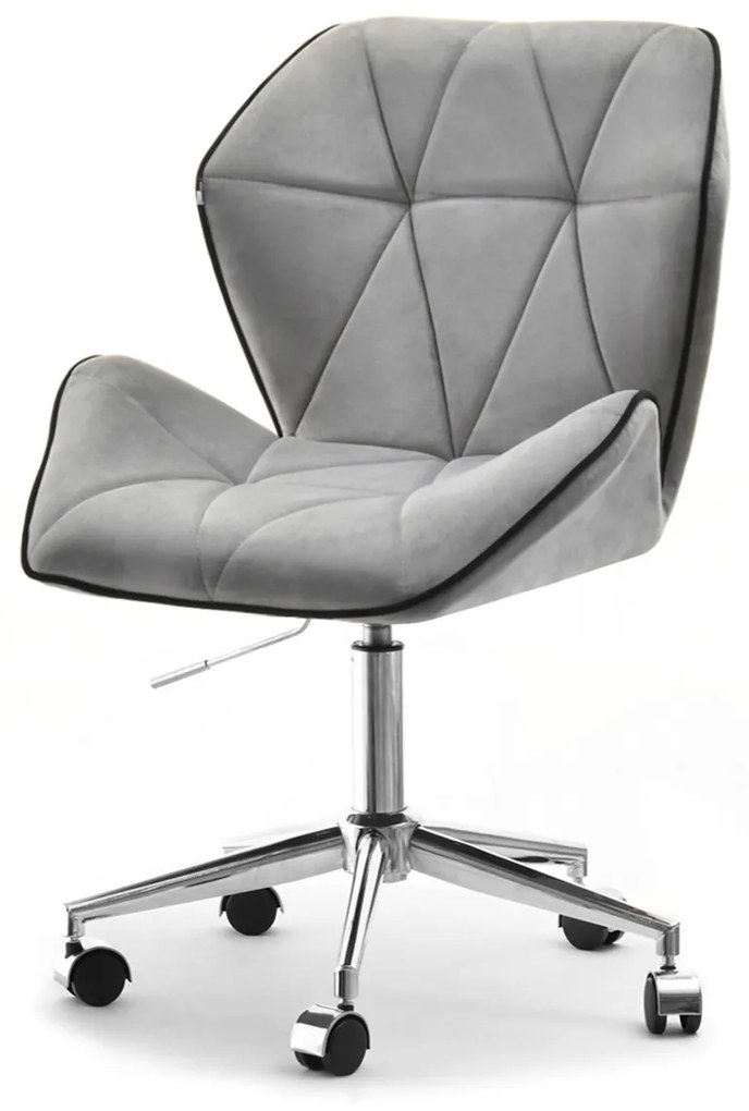 Fotel Velma M (szürke + króm). 1110448