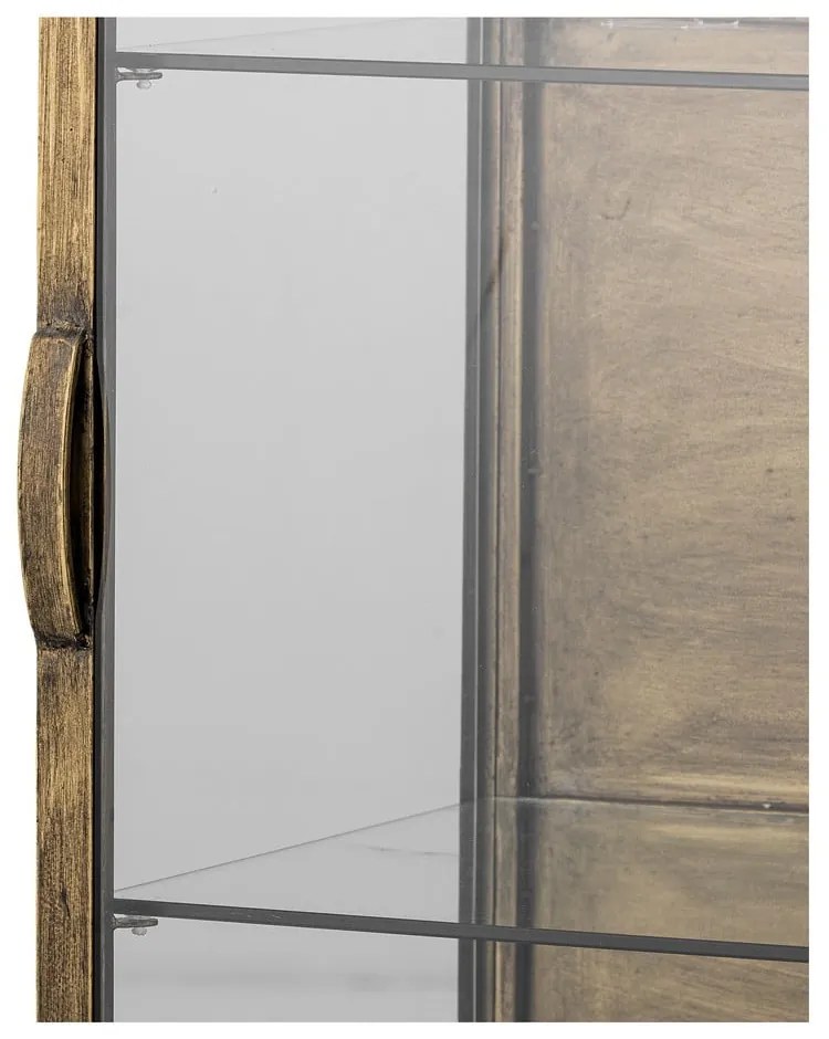 Aranyszínű fém tálalószekrény 45x110x40 cm Saone – Bloomingville