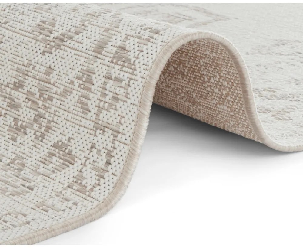 Tilos bézs kültéri szőnyeg, 80 x 150 cm - NORTHRUGS