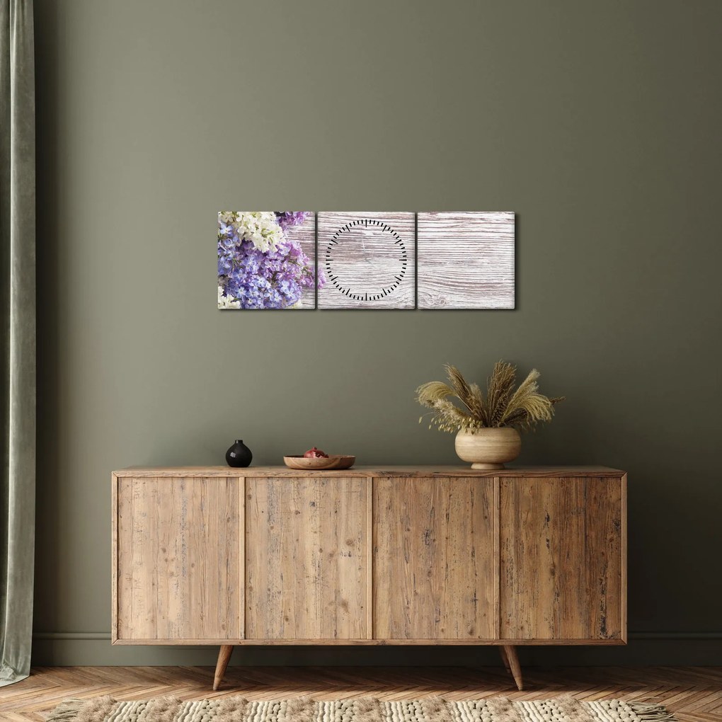 Orgona képe a fán (órával) (90x30 cm)
