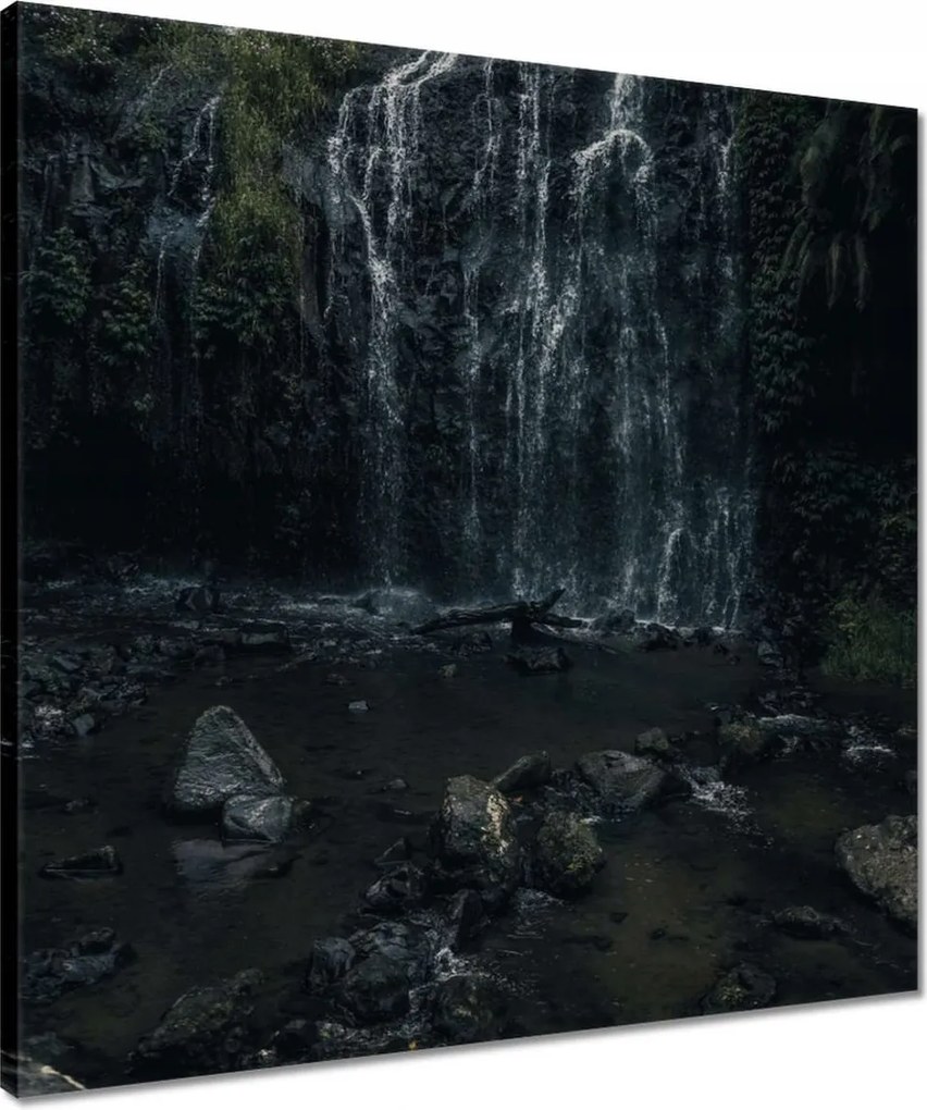 Vászonkép 50x50 Vízesés indonézia folyó