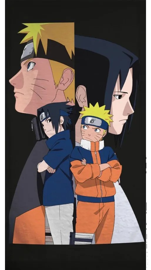 Naruto Rivals fürdőlepedő, strand törölköző 70x140cm (Fast Dry)
