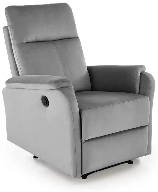 CROCUS elektromos relaxfotel szürke