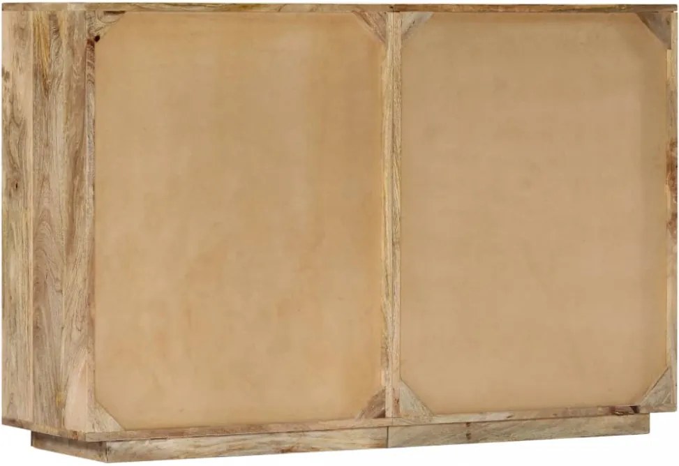 tömör mangófa ábécés szekrény 6 fiókkal 120 x 35 x 79 cm