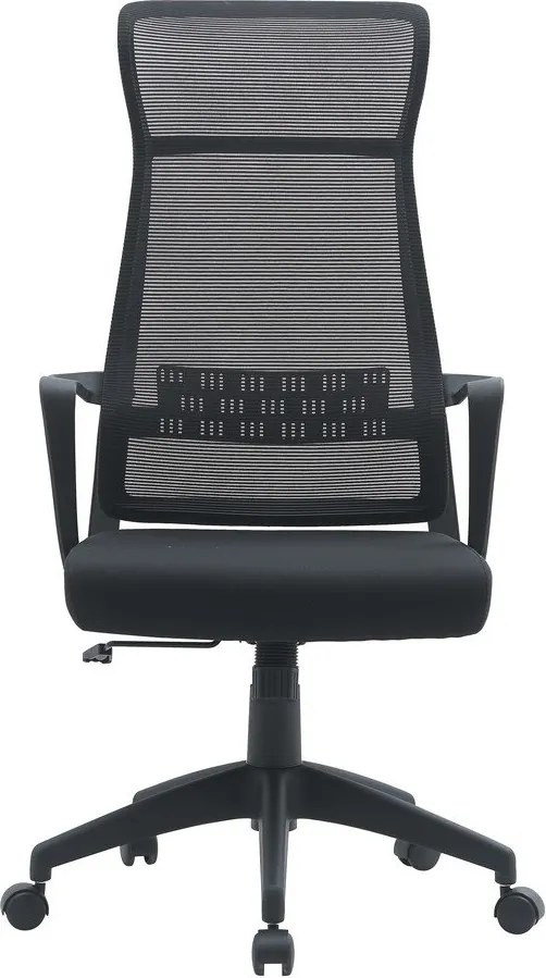 Fekete kárpitozott irodai szék Hoboken – Yes Everyday