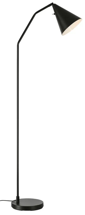 Fekete LED dimmelhető állólámpa fém búrával (magasság 144 cm) Funil – Markslöjd