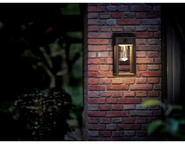 Philips -LED Napelemes érzékelős fali lámpa GERI LED/3,2W/3,7V 2700K IP44