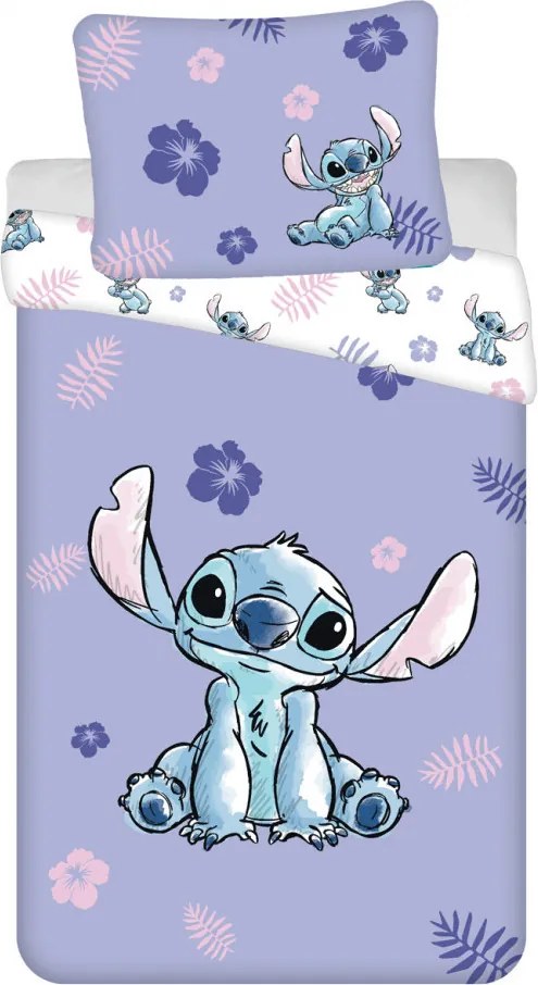 Disney Lilo és Stitch, A csillagkutya Blooming ágyneműhuzat 140×200cm, 70×90 cm