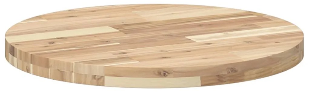 kerek tömör akácfa asztallap Ø60 x 4 cm