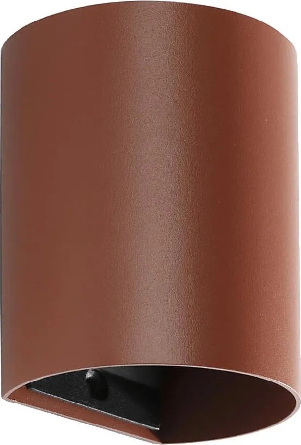 FARO 40525 - Fali lámpa SOLE 1xGU10/8W/230V tégla kerek