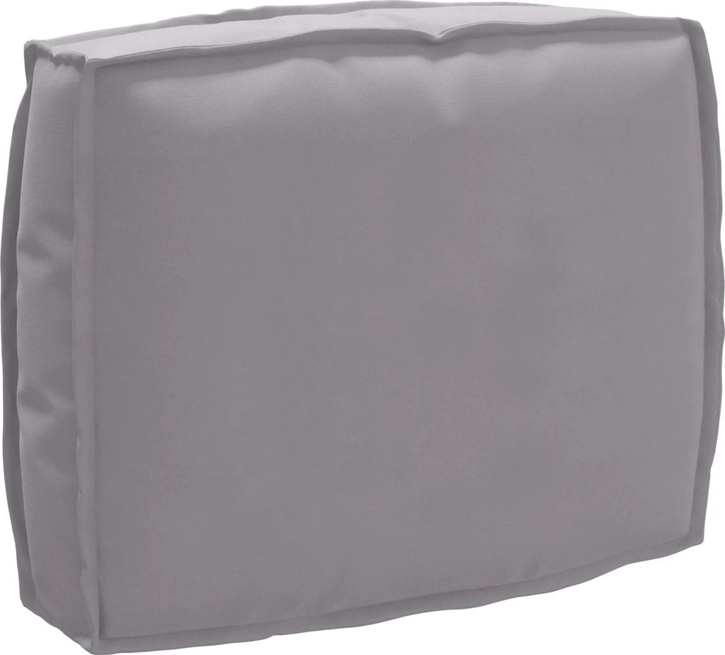 vidaXL Párna Szürke 50 x 40 x 12 cm Oxford Szövet