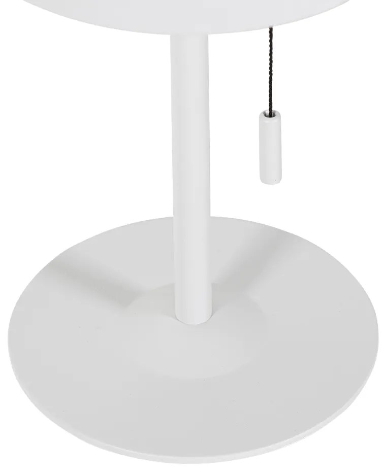 Kültéri asztali lámpa fehér LED-del, 3 fokozatban szabályozható, újratölthető és napelemes - Ferre