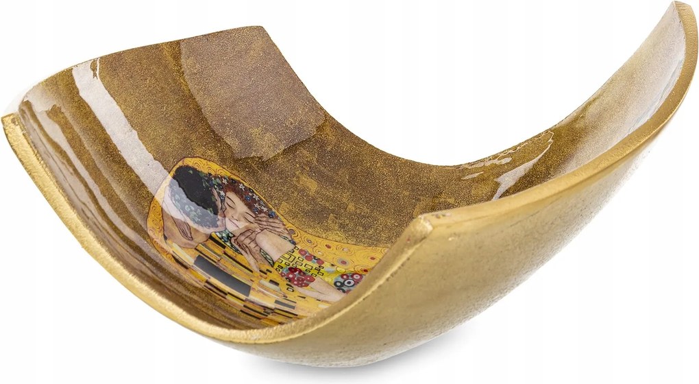 Fém Tál Gusta Klimt Arany Patera Csók