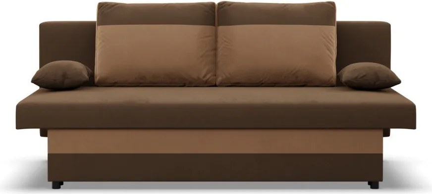 Sony kanapé, szövet anyag, bonell töltet, barna
