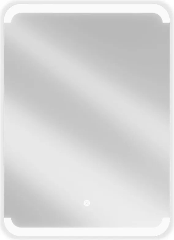 Mexen Nida 50 x 70 cm-es LED-es fürdőszobai tükör, 6000K, páramentesítő - 9806-050-070-611-00