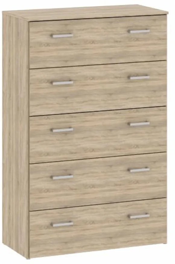 komód, tölgy sonoma, GARBO 5