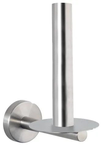 WENKO 19613100 - WC-papír tartó BOSIO MATT 8x18 cm rozsdamentes acél/ezüst