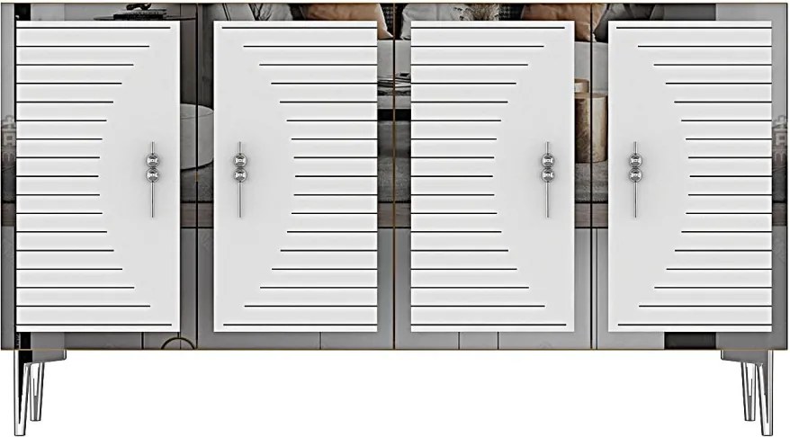 Tuna 120 - White, Silver