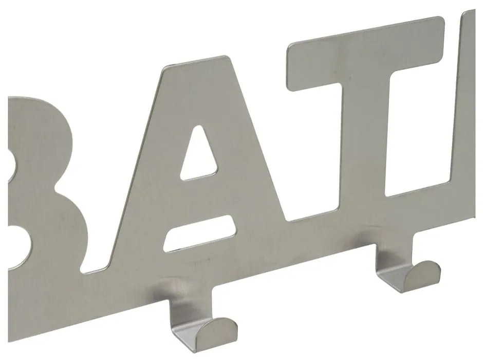 Matt ezüstszínű fém ajtófogas 32 cm Bath – Casa Selección